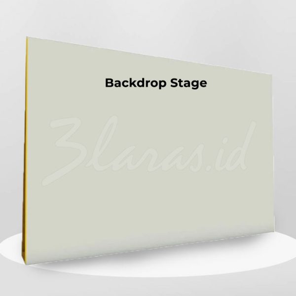 Backdrop Stage Photobooth (Full Print)