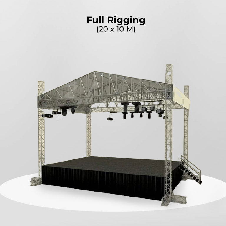 Full Rigging (20×10 m) - 3 Laras.ID