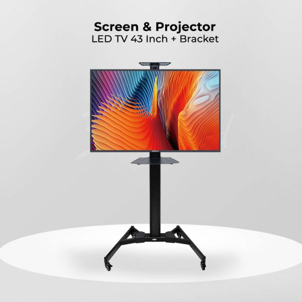 TV LED 43 Inch + Bracket Stand