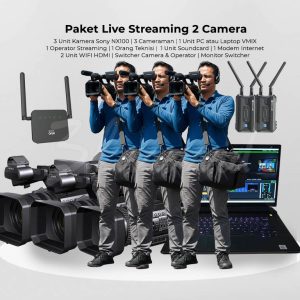 Paket Live Streaming - 3 Camera