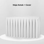 Meja Kotak + Cover
