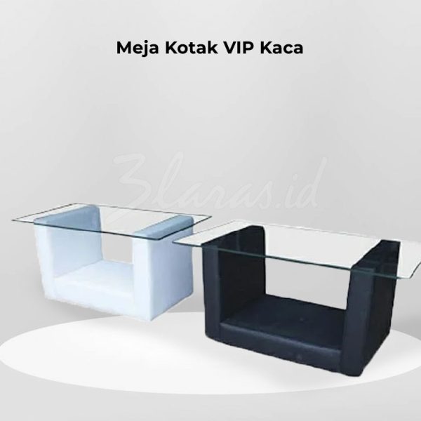 Meja Kotak VIP Kaca