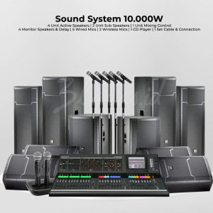 Paket Sound System 10.000 Watt