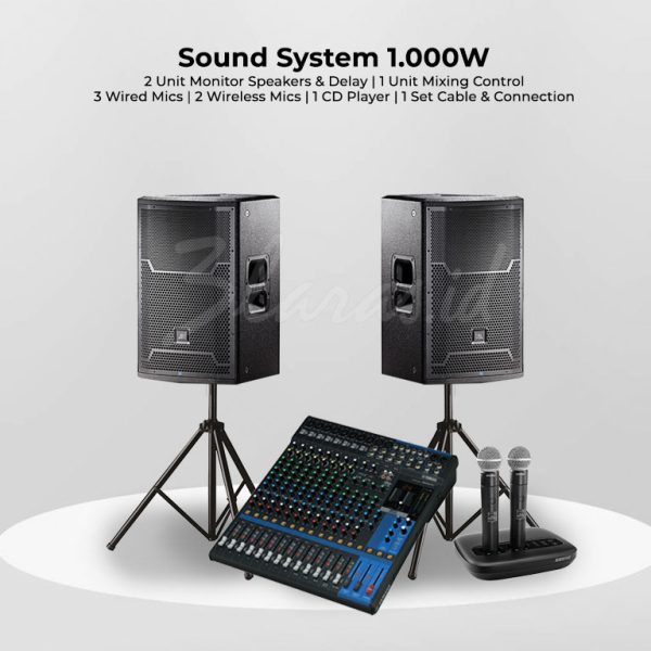 Paket Sound System 1.000 Watt
