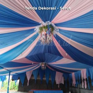 Tenda Dekorasi - Serut