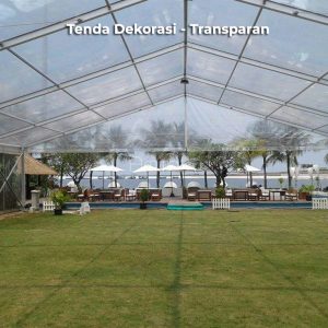 Tenda Dekorasi - Transparan