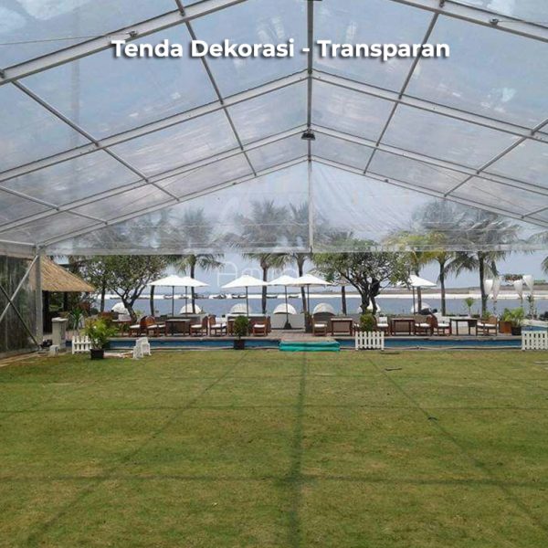 Tenda Dekorasi - Transparan